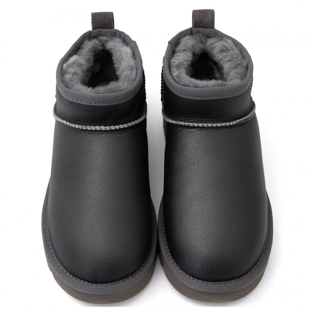 Ugg Classic Ultra Mini Metallic Grey