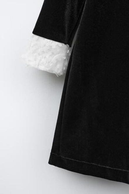 ZARA ГОТИЧЕСКОЕ ПЛАТЬЕ-КОСТЮМ, ЧЕРНЫЙ