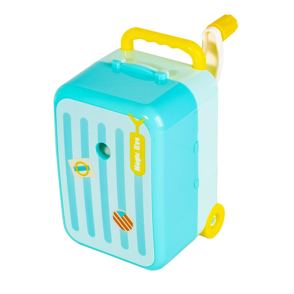 Точилка механическая Alingar, "Чемоданчик", 1 отверстие, пластик.корпус, цвет ассорти, инд. упаковка, 70*90*110 мм