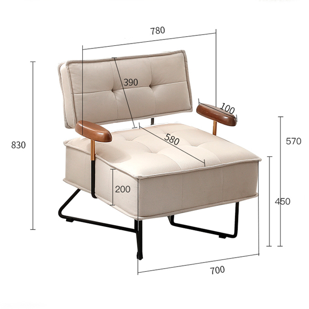 Кресло Cube armchair