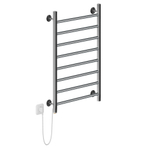 Полотенцесушитель MIXLINE VEGA  80х50 (кноп выключатель, 340 Вт, 8 перекладин, левый) электрический