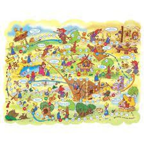 Игра &quot;Ходилка 2 в 1 Гуси-лебеди. Баба-Яга&quot;