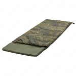 Спальный мешок-одеяло Premier fishing X3, КМФ цифра (210х70) Hollowfiber 300, (T-PR-SB-H300-210x70)