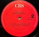 Bob Dylan - Empire Burlesque (Голландия 1985г.)