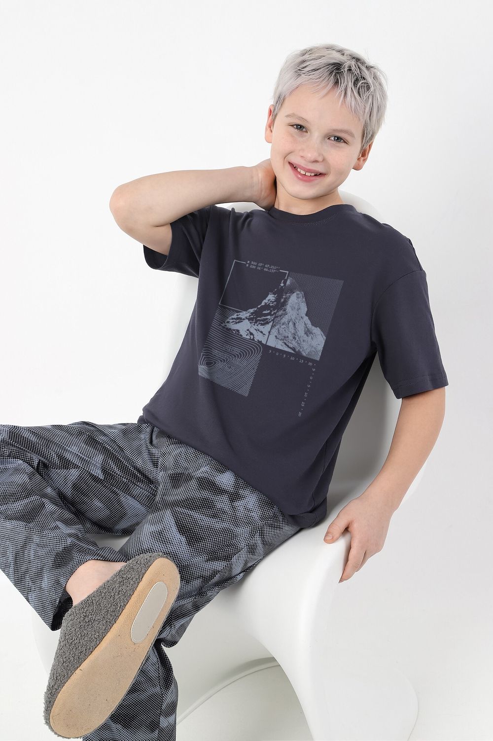 Костюм для мальчика Горец-1 Виотекс ГРАФИТОВЫЙ