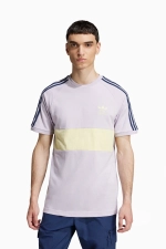 Футболка adidas 3-Stripes Panel - фиолетовый