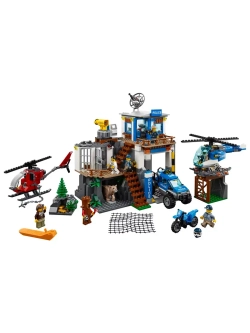 Конструктор Сити Полицейский участок в горах