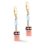 Серьги Coeur de Lion Aqua-Apricot 2838/20-2028