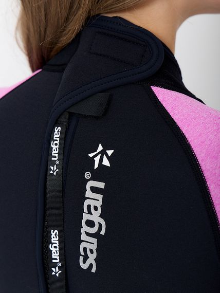 Гидрокостюм Sargan Nero 2.0 Long lady 3 мм черно-фиолетовый