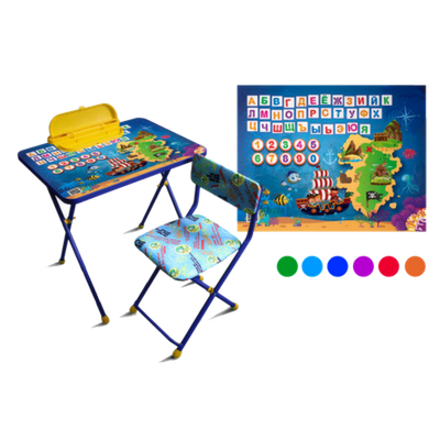 Комплект детской мебели Galaxy "Пираты"