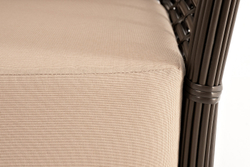 "Валенсия" диван из искусственного ротанга трехместный, цвет бронзовый