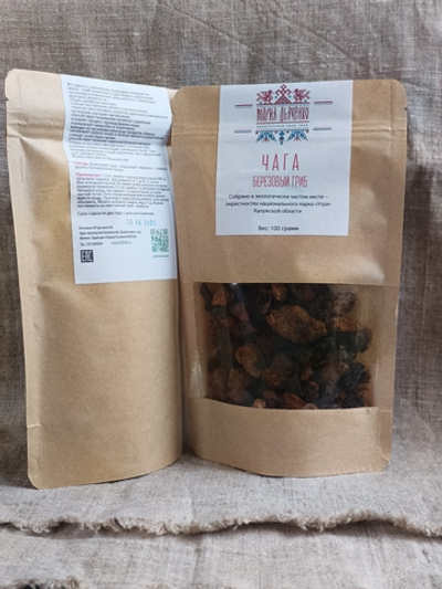 Чага кусочками 100 гр.