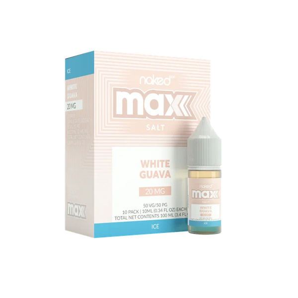 Купить Жидкость Naked Max Salt - Ice White Guava 10 мл