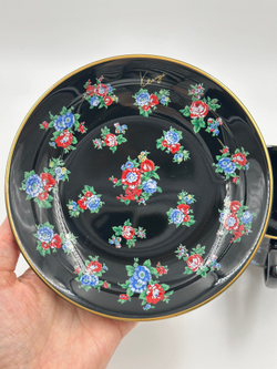Чайная пара Kenzo чёрная
