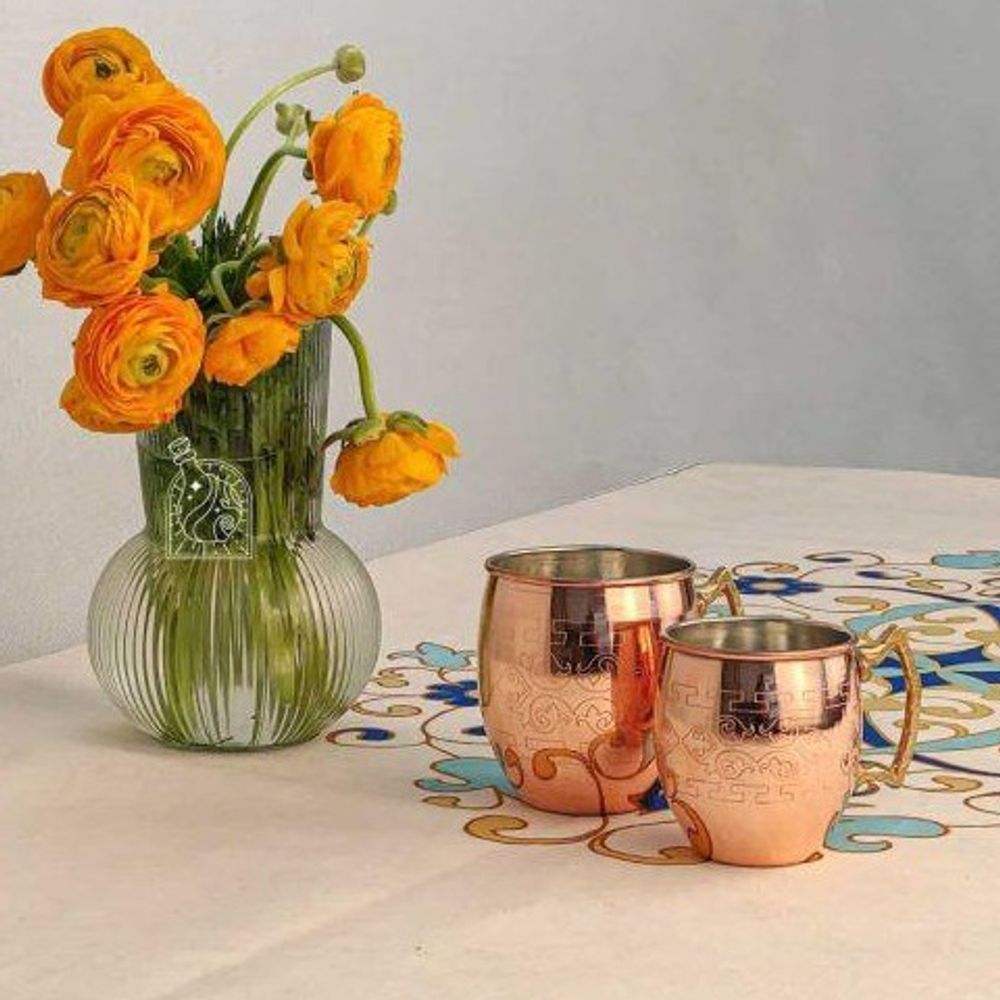 Медная чашка ручной чеканки Exirmes 30220392 Иран Медная чашка ручной чеканки Exirmes 30220392 Иран