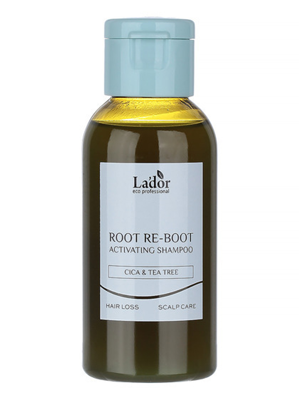 LA'DOR Шампунь против выпадения волос для жирной и проблемной кожи головы / Root Re-Boot Activating Shampoo Cica&Tea Tree, 50мл