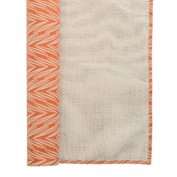 Дорожка на стол из хлопка с графичным принтом Колосья Russian North 45х150 Tkano