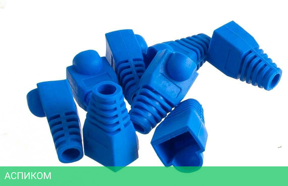 Колпачок Cablexpert RJ-45 синий (BT5BL/5)