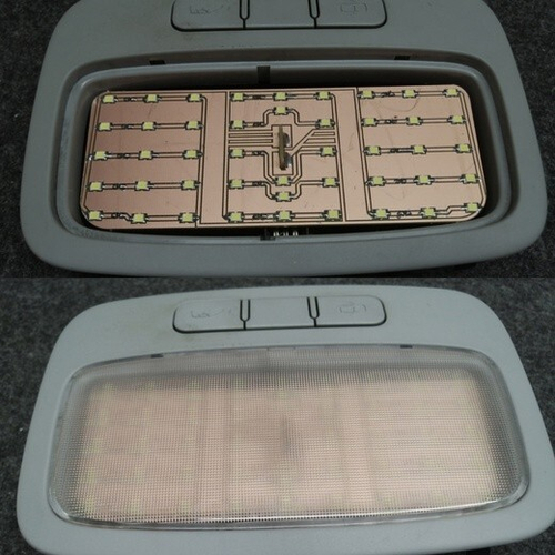 Светодиодная плата в плафон hyndai, kia