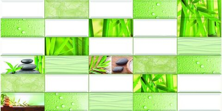 Декоративная панель ПВХ Бамбук 485*960