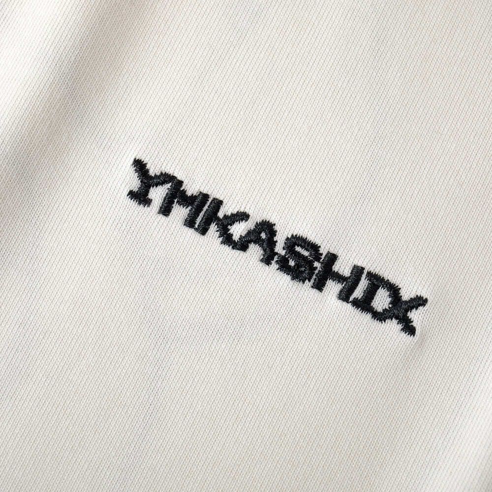 Футболка Ymkashix 8-bit outline бежевая