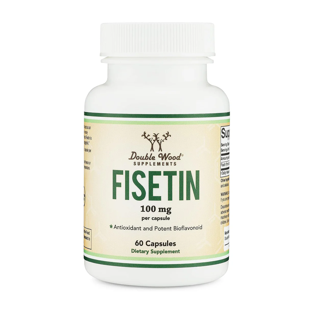 Double Wood Supplements - Fisetin - 60 x 100 mg capsules
