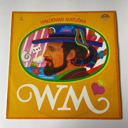 Винтажная виниловая пластинка LP Waldemar Matuska Вальдемар Матушка WM (Чехословакия 1975)