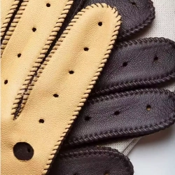 Водительские перчатки Cafe Leather x IWC Triton Driving Gloves - L