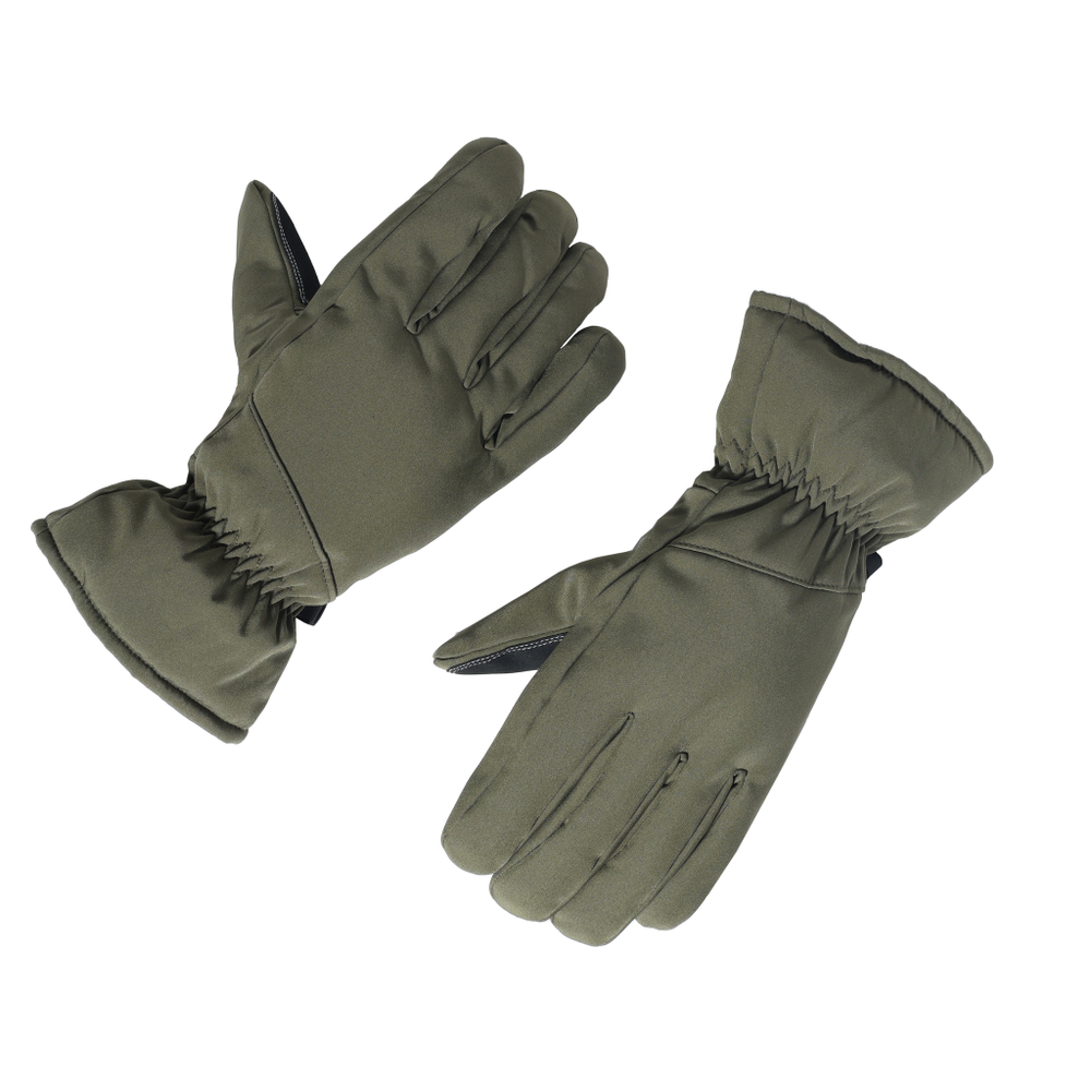 Тактичекие-зимние, защитные перчатки SoftShell на флисе