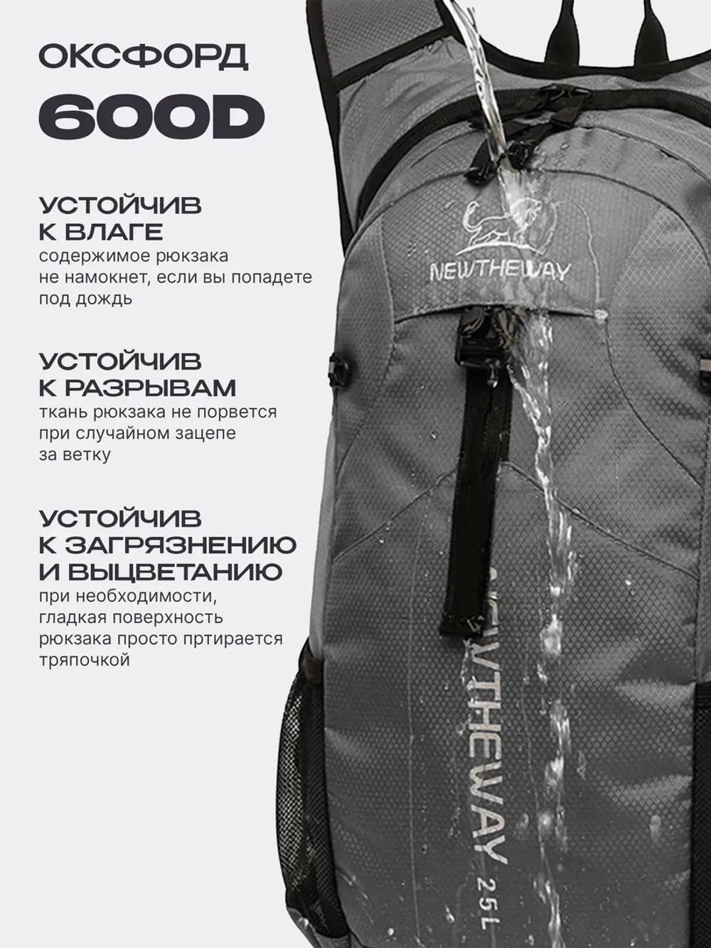 Рюкзак спортивный туристический для мото спорта велорюкзак