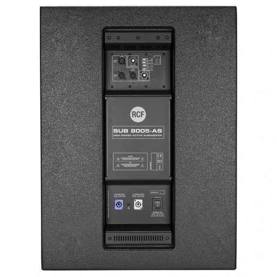 RCF SUB 8005-AS активный сабвуфер, 1250Вт, динамик 21 дюймов