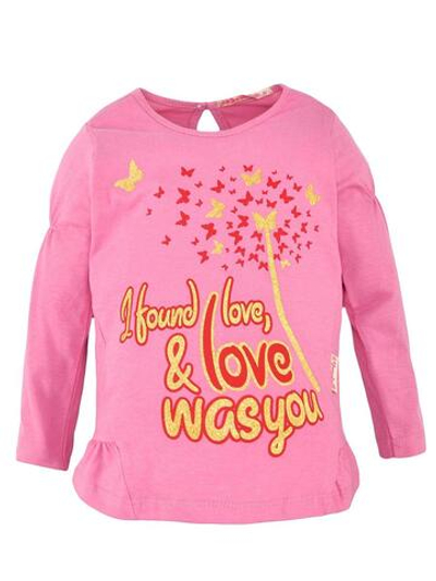 Лонгслив д/дев р.104 гр.роз (Bonito) BK952K