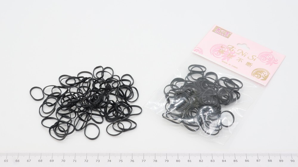 Набор силиконовых резинок для волос