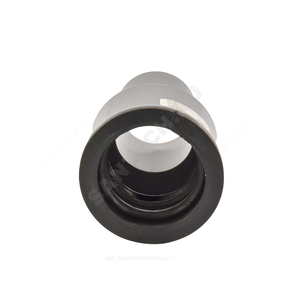 Переход PP-H на чугун серый BASE Дн 110х124 б/нап с манжетой VALFEX 23124110М