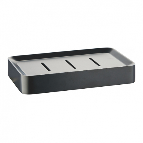 Мыльница с держателем WONZON & WOGHAND CARBON, Черный (WW-7732)