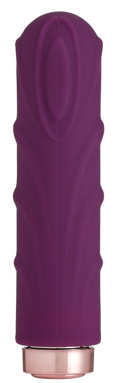 Фиолетовая вибропуля Love Sexy Silky Touch Vibrator - 9,4 см.
