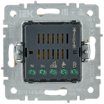 BRITE Кнопка звонка с индикацией для отелей 10А ВС10-1-9-БрКр бежевый IEK