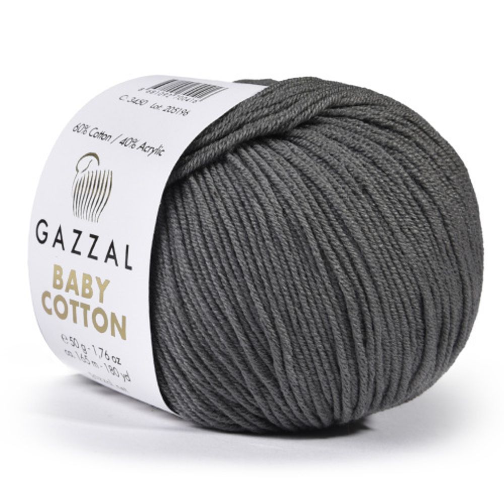 Пряжа Gazzal Baby Cotton (3450)