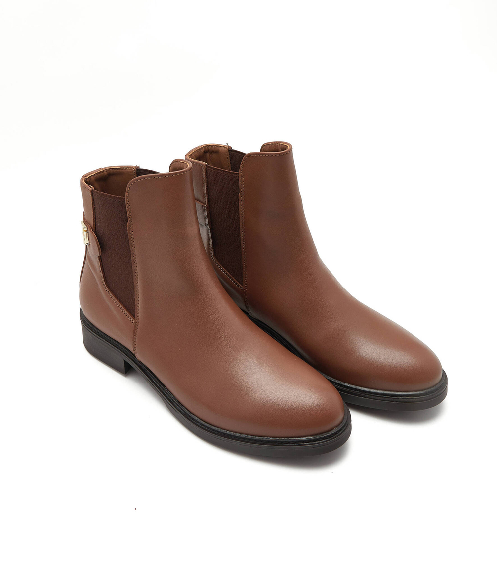 Кожаные челси Tommy Hilfiger - янтарный(FW0FW06749)