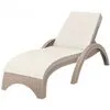 Шезлонг с матрасом Fiji бежевый