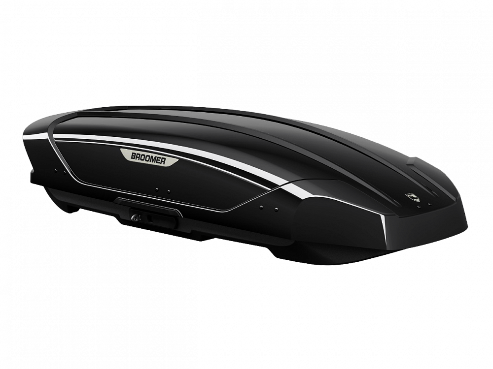 Автобокс Broomer Venture (L) АБС/ПММА Черный 430л (скобы) 01.129.01
