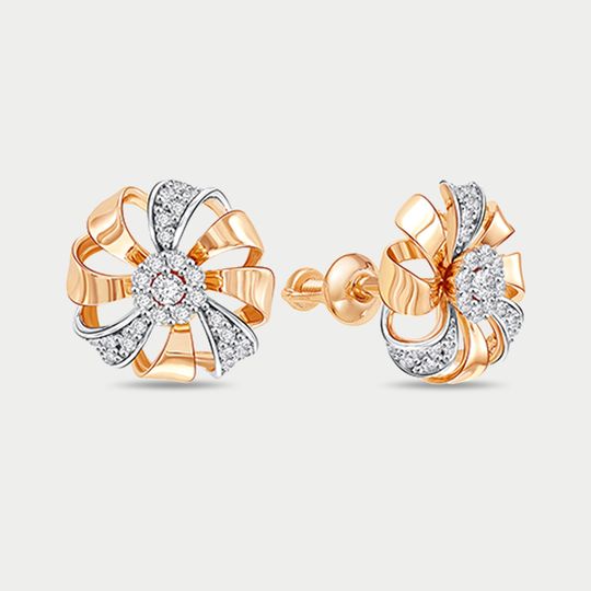 Серьги золотые