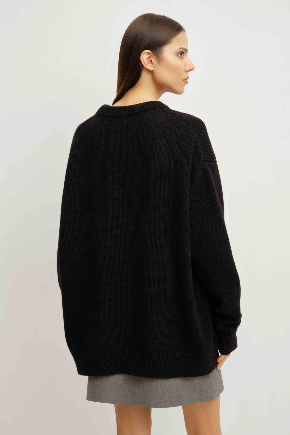 Свитер Weme Оверсайз черный