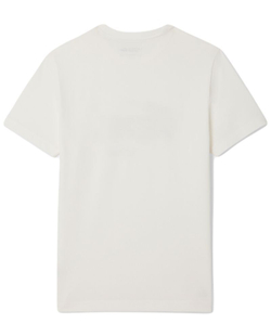 Мужская теннисная футболка Lacoste Tennis Heritage Print - белый