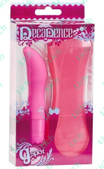 Розовый вибратор G-spot для стимуляции G-точки