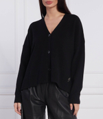 Хлопковый кардиган Liu Jo - черный(WF2266 MA72L)