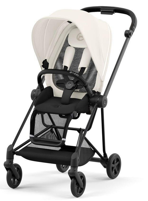 Прогулочная коляска Cybex Mios III Matt Black complete Off White
