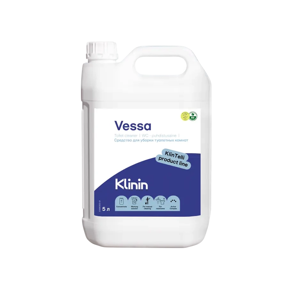 Klinin: Весса 5л для уборки туалетных комнат (концентрат)