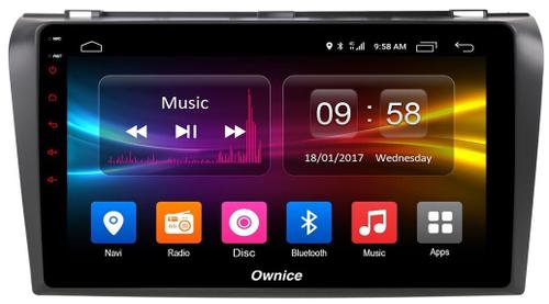 Магнитола для Mazda 3, Axela 2003-2009 - Kuberg OL-9503 QLed, Android 12, Быстрая, CarPlay, 4G SIM-слот