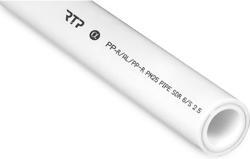 Труба Ferrat PPR алюминий 50*8,3 PN25 4 метра F505525